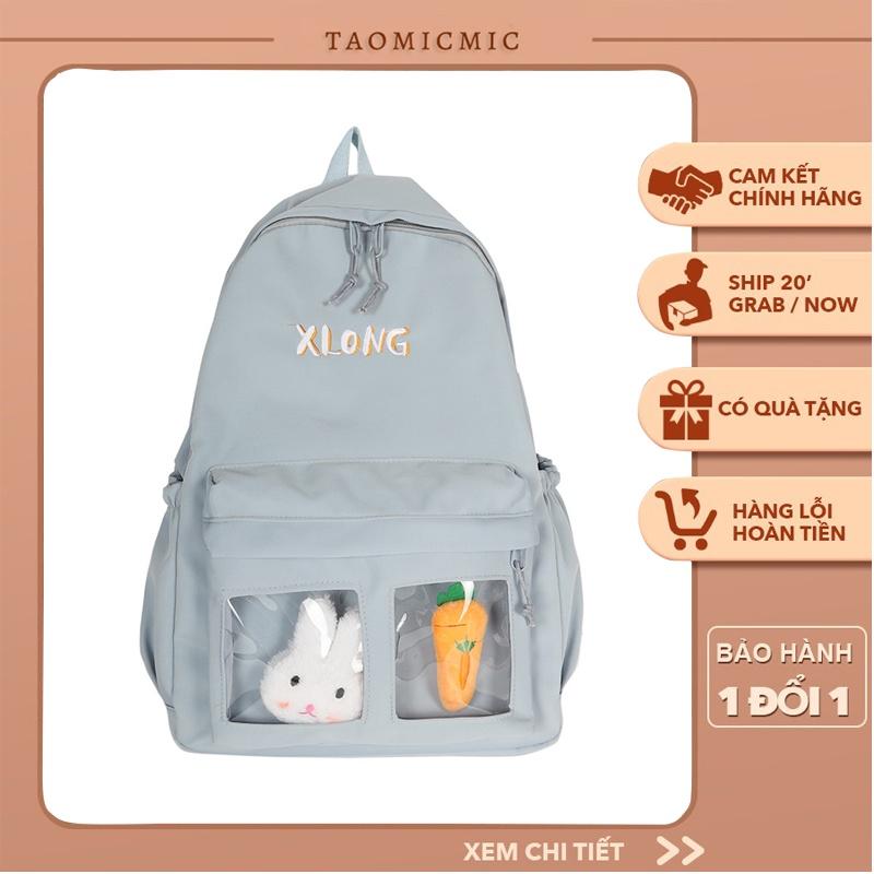 Balo nữ thời trang, Balo đi học du lịch đẹp ulzzang cao cấp unisex đựng vừa laptop hàn quốc MSP116