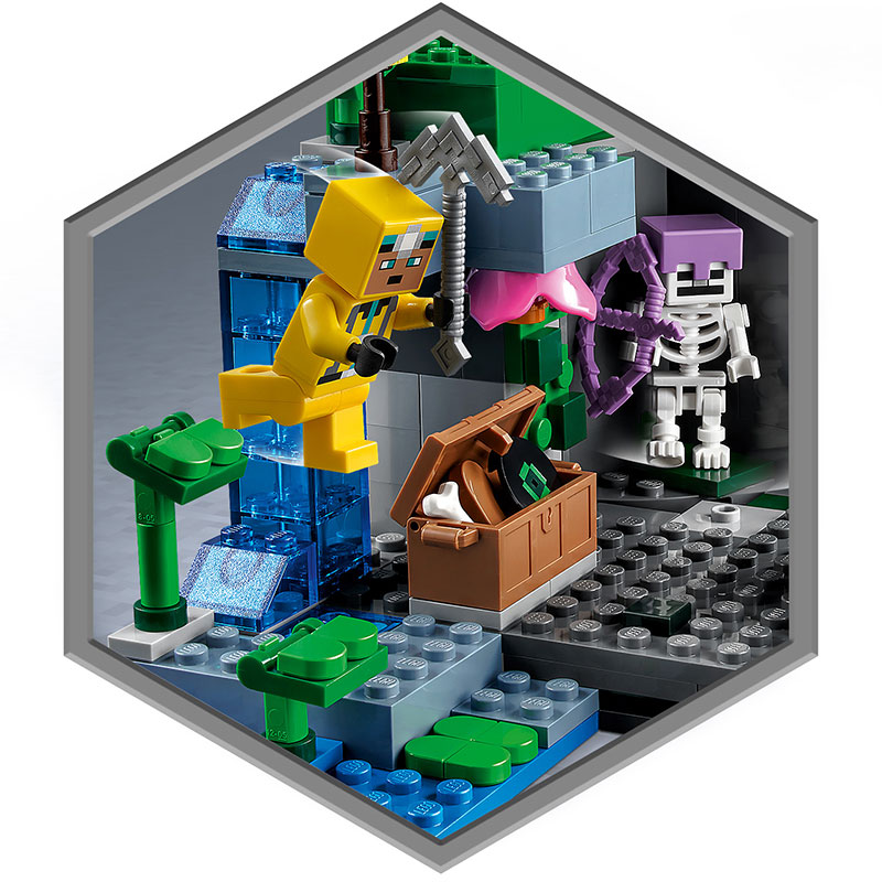 Đồ Chơi LEGO MINECRAFT Hầm Ngục Skeleton 21189 (364 chi tiết)