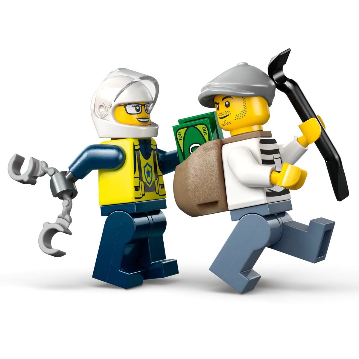 Đồ Chơi Lắp Ráp Cuộc Đua Truy Bắt Cướp - Lego City 60455 (65 Mảnh Ghép)