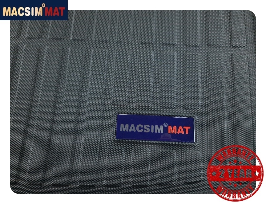 Thảm lót cốp xe ô tô Jaguar XJ nhãn hiệu Macsim chất liệu TPV cao cấp màu đen (07)