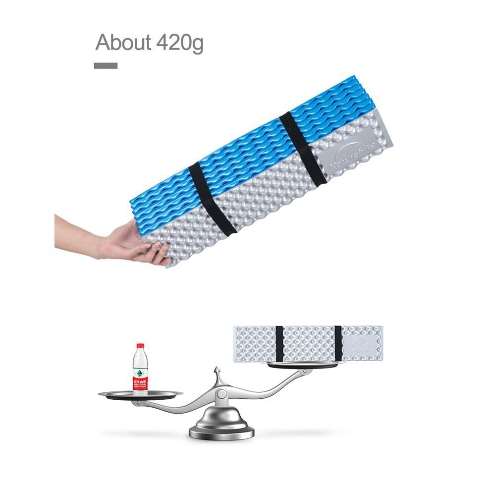 Đệm xốp cách nhiệt cắm trại Naturehike NH19QD008, Đệm xốp gấp gọn Naturehike