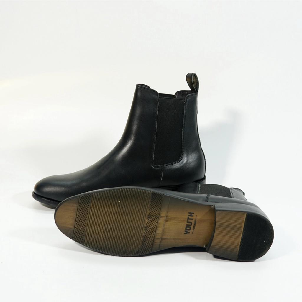 Chelsea Boots Classic - Đế Phíp Da Bò,giày da Nappa nguyên tấm (  BẢO HÀNH 12 THÁNG  )