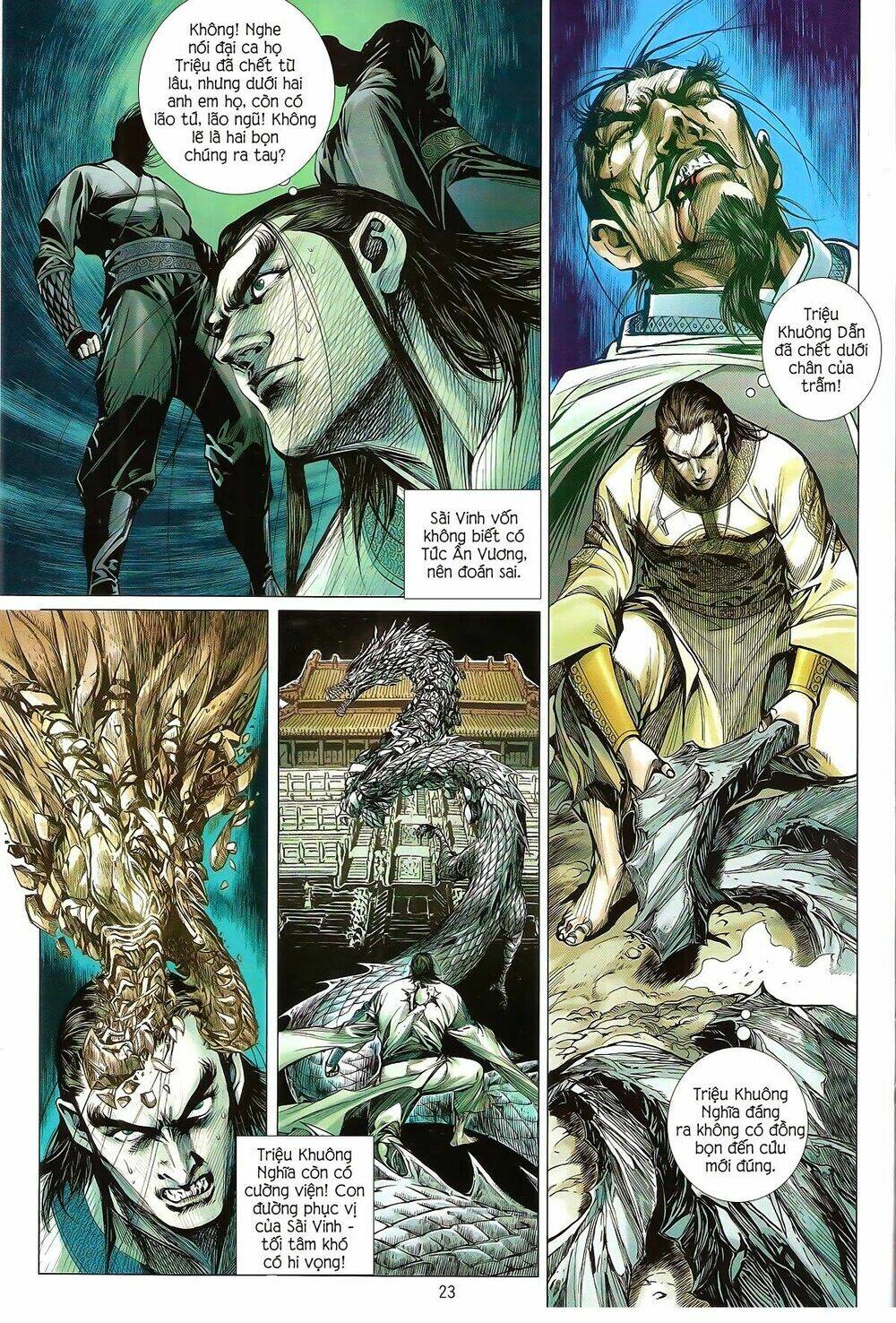 thiết tướng tung hoành (cựu tác) chapter 127 21