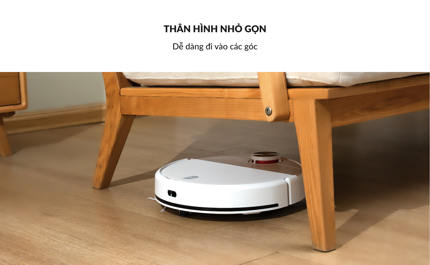 Robot hút bụi lau nhà tự động thông minh Lydsto W3 lức hút 5000Pa diện tích hoạt động 200m2 - Hàng chính hãng