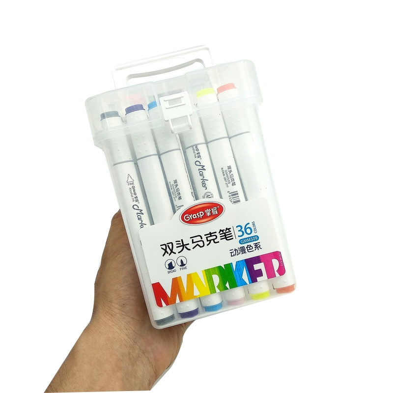 Hộp Viết Vẽ Marker 36 Màu - 509-36