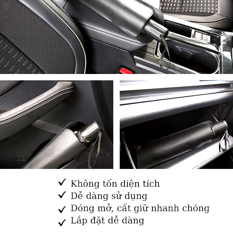 2 trong 1, ô che kính lái ô tô kiêm cho người lái tiện dụng