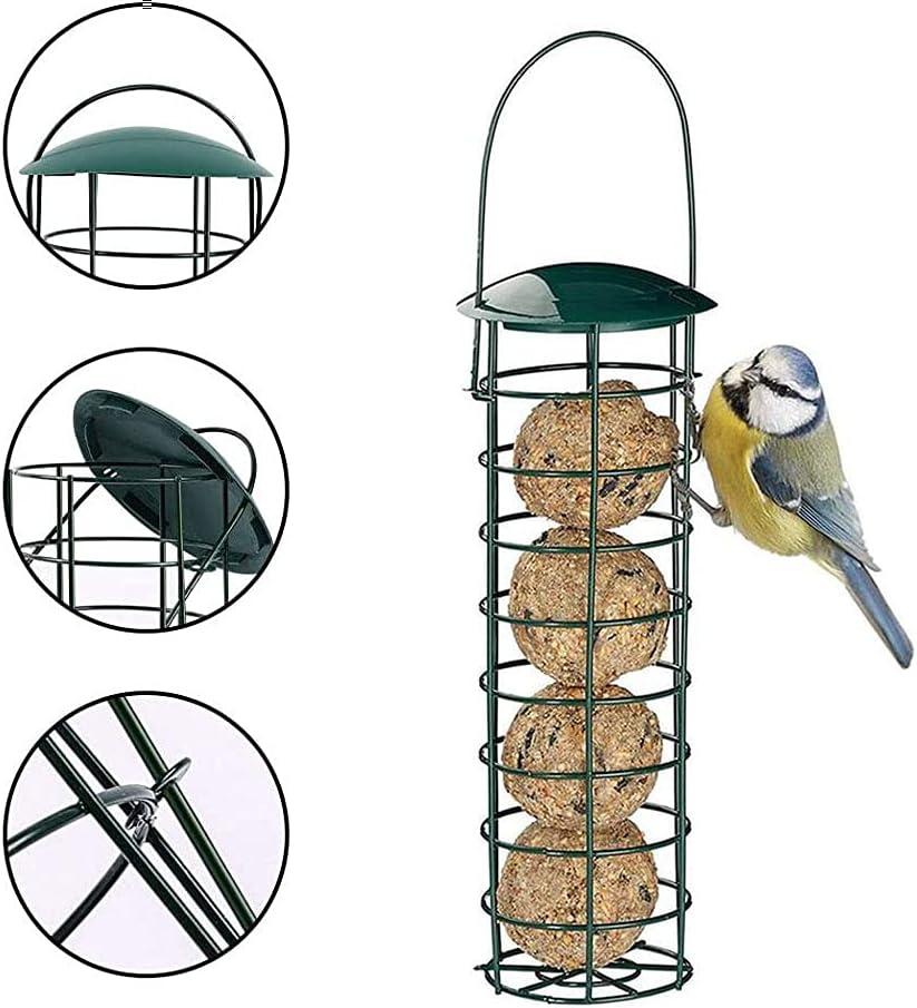 Người ăn chim, thức ăn cho chim hoang, thức ăn cho chim ngoài trời, thức ăn cho chim kim loại, thức ăn cho chim, cho chim sẻ và các loài chim hoang dã khác nhau, màu xanh lá cây