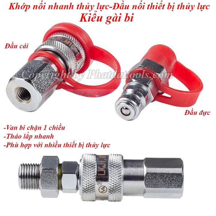 Khớp nối nhanh thủy lực-Khớp kết nối các thiết bị thủy lực