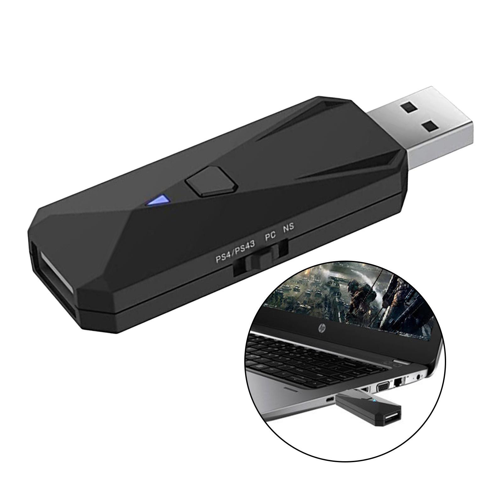 Wireless Controller Adapter for PS3 Xbox Switch PC Console