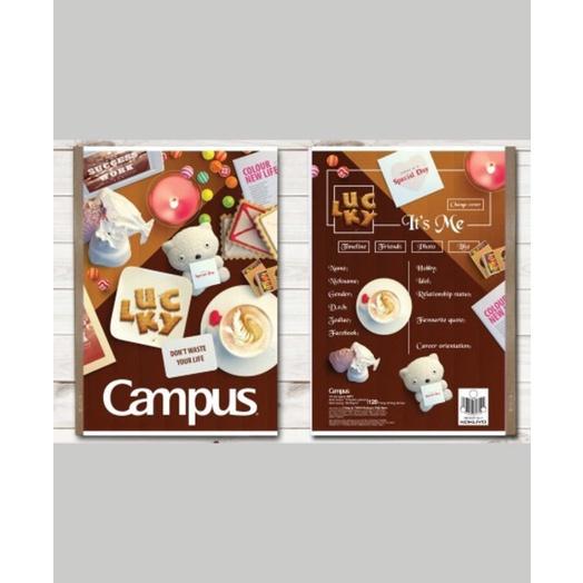 QUÀ TẶNG KÈM!!!! Lốc 10 vở Kẻ Ngang campus Gift 120 trang