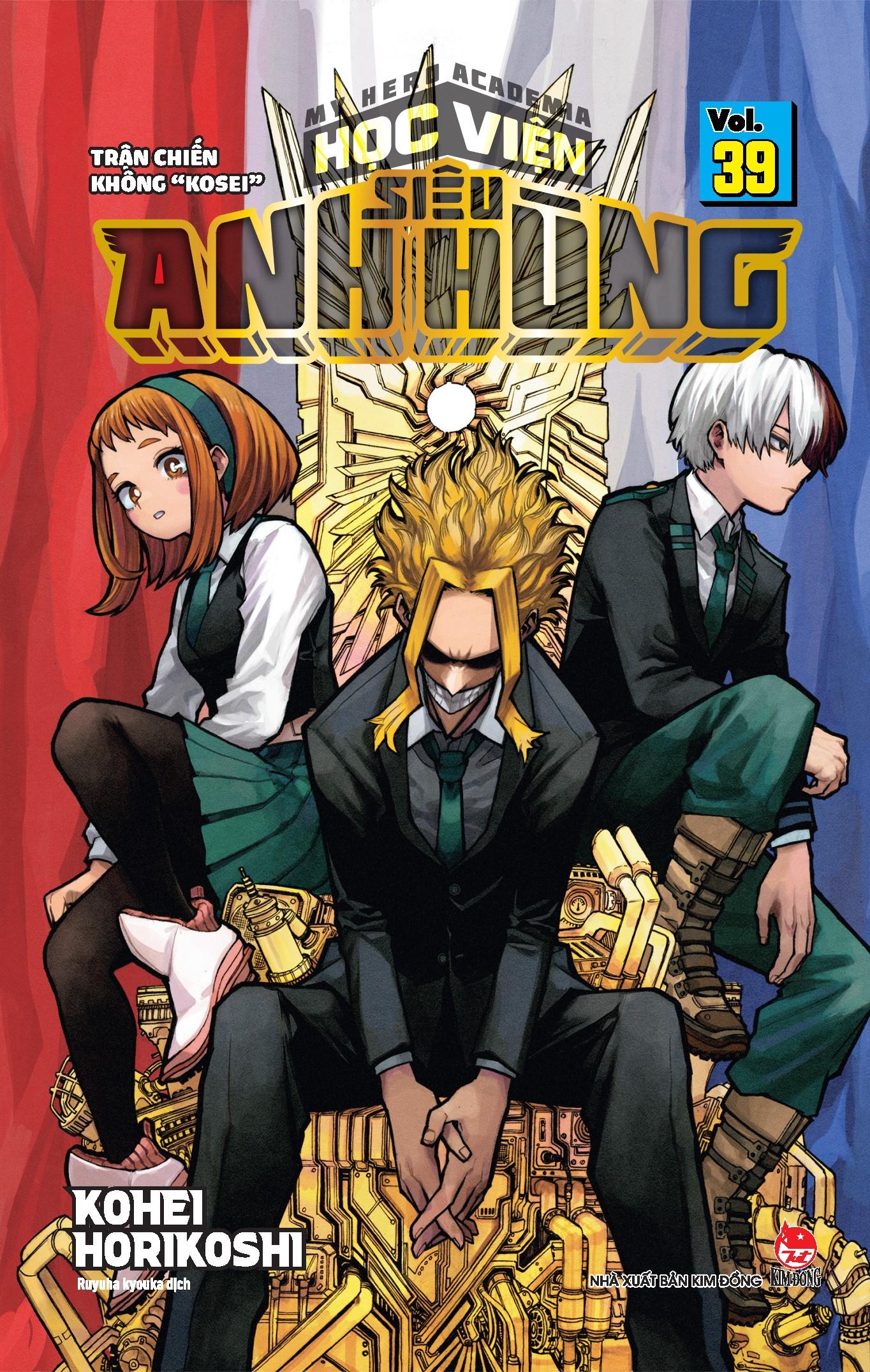 My Hero Academia - Học Viện Siêu Anh Hùng - Tập 39 - Trận Chiến Không “Kosei” - Tặng Kèm Bookmark