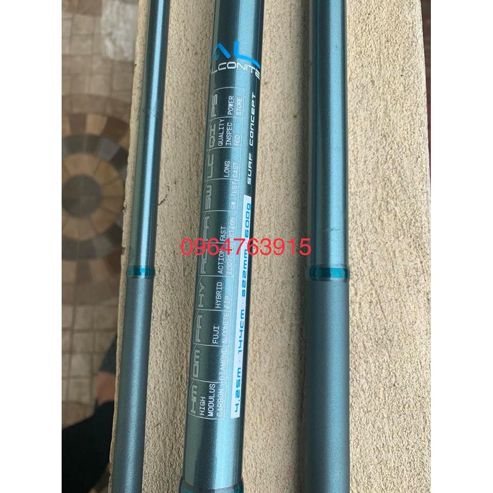 Cần 3 khúc Kali Kuna khoen fuji pát fuji chuyên lục xa bờ