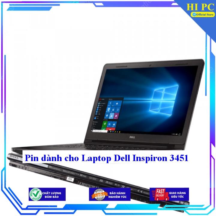 Pin dành cho Laptop Dell Inspiron 3451 - Hàng Nhập Khẩu