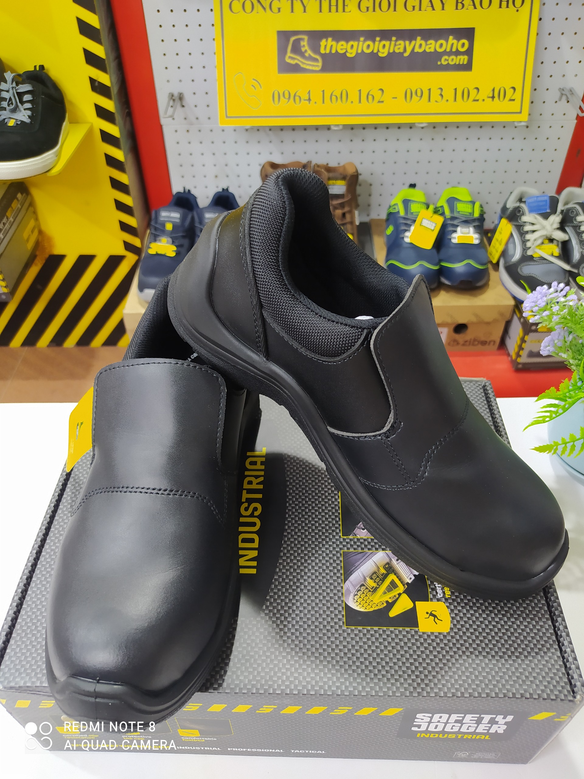 [HÀNG CHÍNH HÃNG] Giày Bảo Hộ Lao Động Safety Jogger Dolce, Da Chất Lượng Cao, Đế PU, Chống Đinh, Chống Trượt SRC