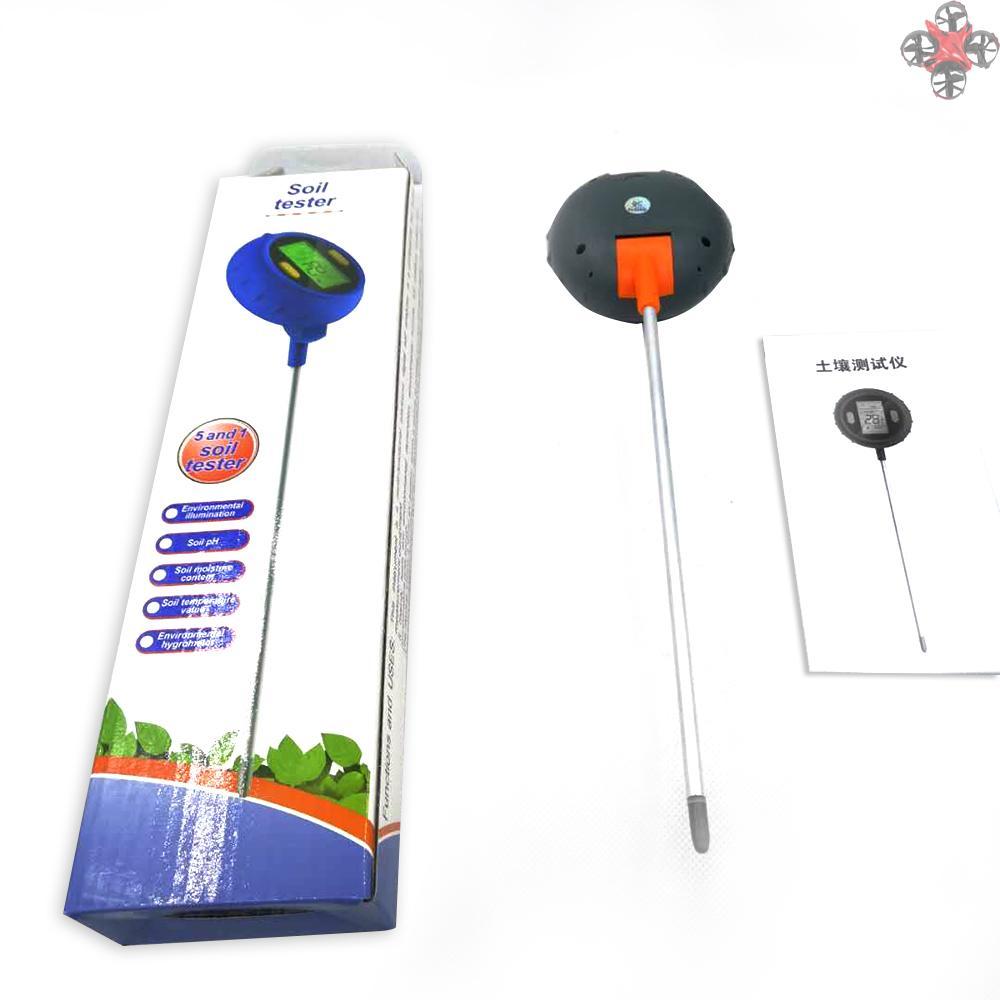 Thiết Bị Đo Độ Ẩm Đất Trồng Cây 5 Trong 1 Tiện Dụng
