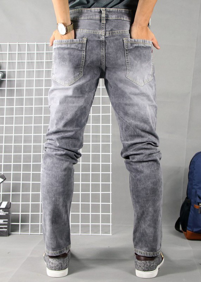 Quần Jean Nam Xám Trơn JEANXAM01