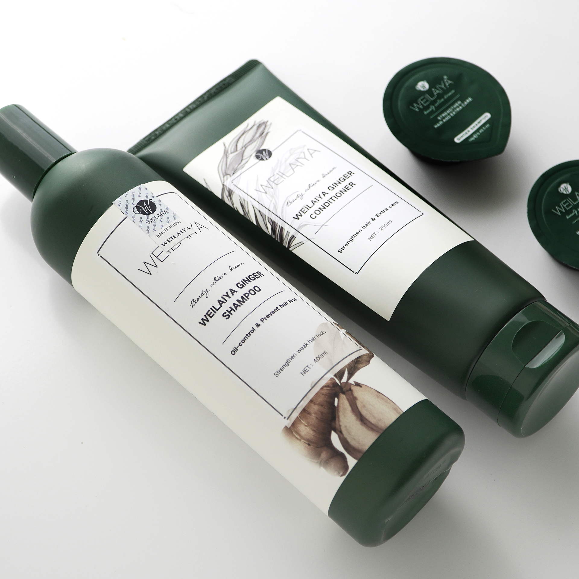Combo ngăn rụng và kích mọc tóc Weilaiya