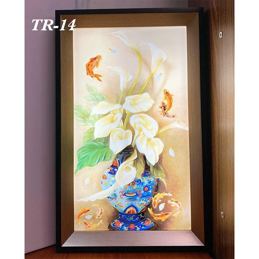Đèn tranh LED nghệ thuật độc đáo trang trí nội thất hiện đại với 3 chế độ ánh sáng .