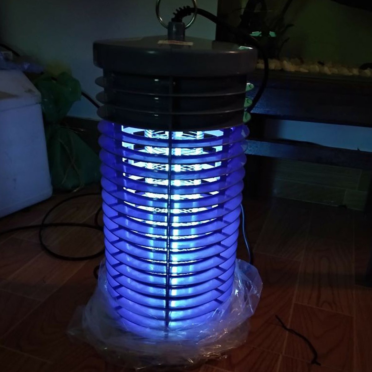 Đèn diệt côn trùng Đại Sinh DS-D6 (xanh) Tặng 1 đèn ngủ cảm ứng ánh sáng hình ly