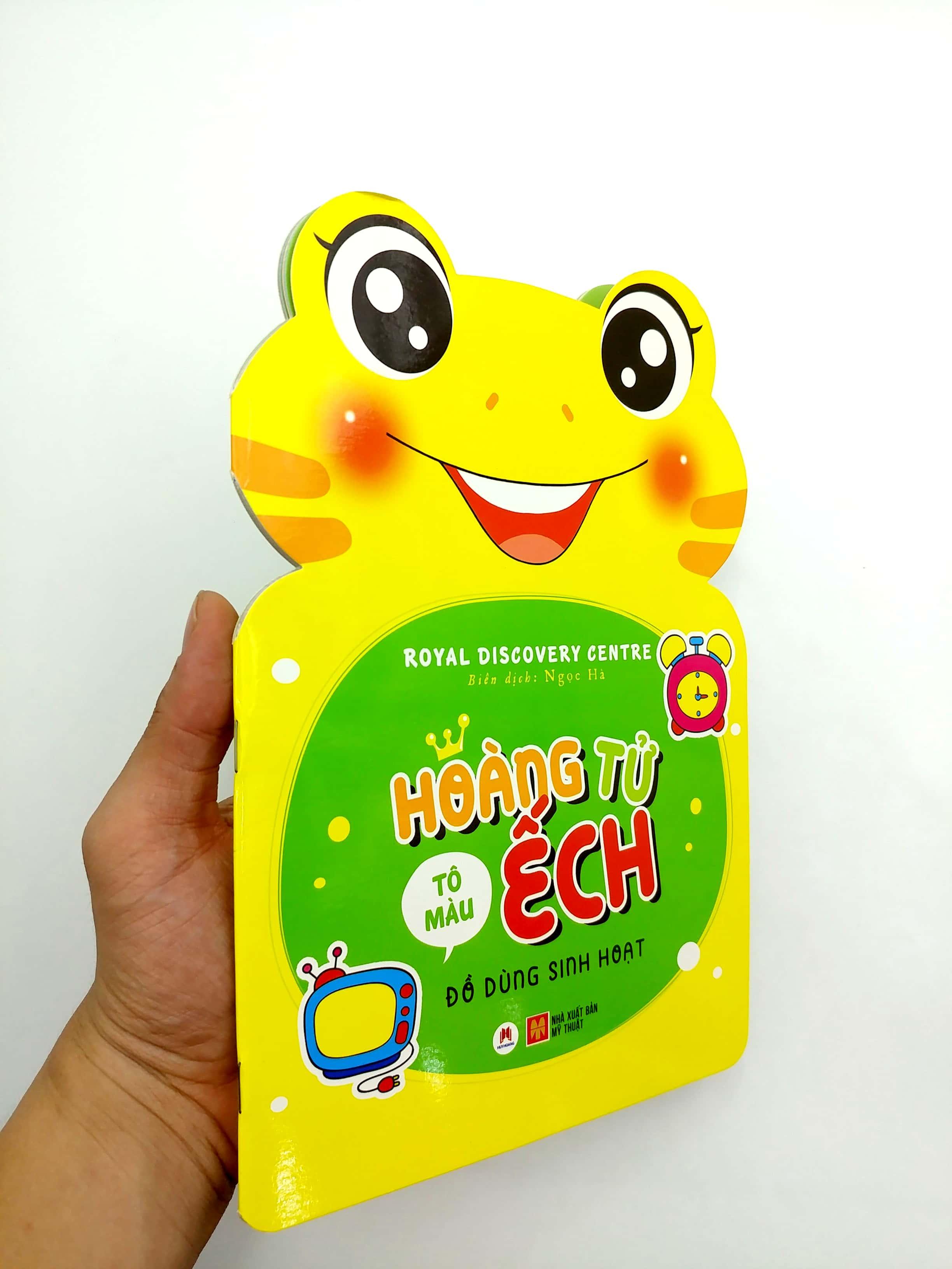 Tô Màu Hoàng Tử Ếch - Đồ Dùng Sinh Hoạt