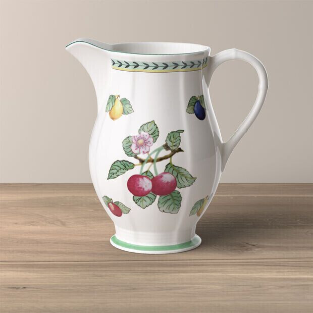 Bình rót nước sốt, sữa, mật ong Villeroy &amp; Boch French Garden Fleurence Krug 10-2281-0700 Made in Germany Hàng chính hãng