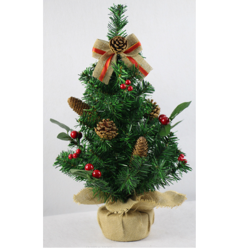 Cây thông noel nhí C11 Cây Thông Trang Trí Giáng Sinh Kèm Đèn và Phụ Kiện