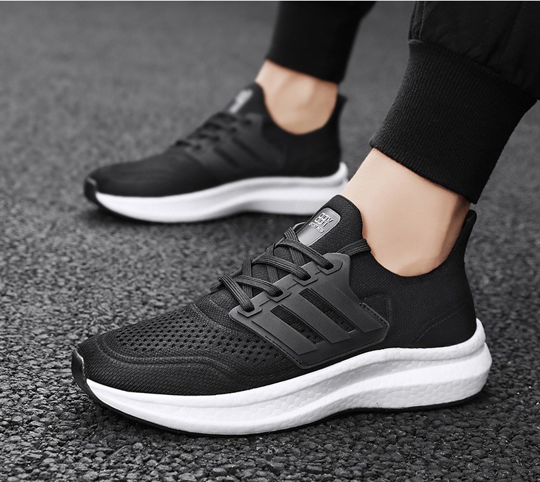 Giày chạy bộ, giày tập thể thao cỡ lớn (45-46) cho nam cao to chân ú bè. Big size sport shoes for wide feet - TT208