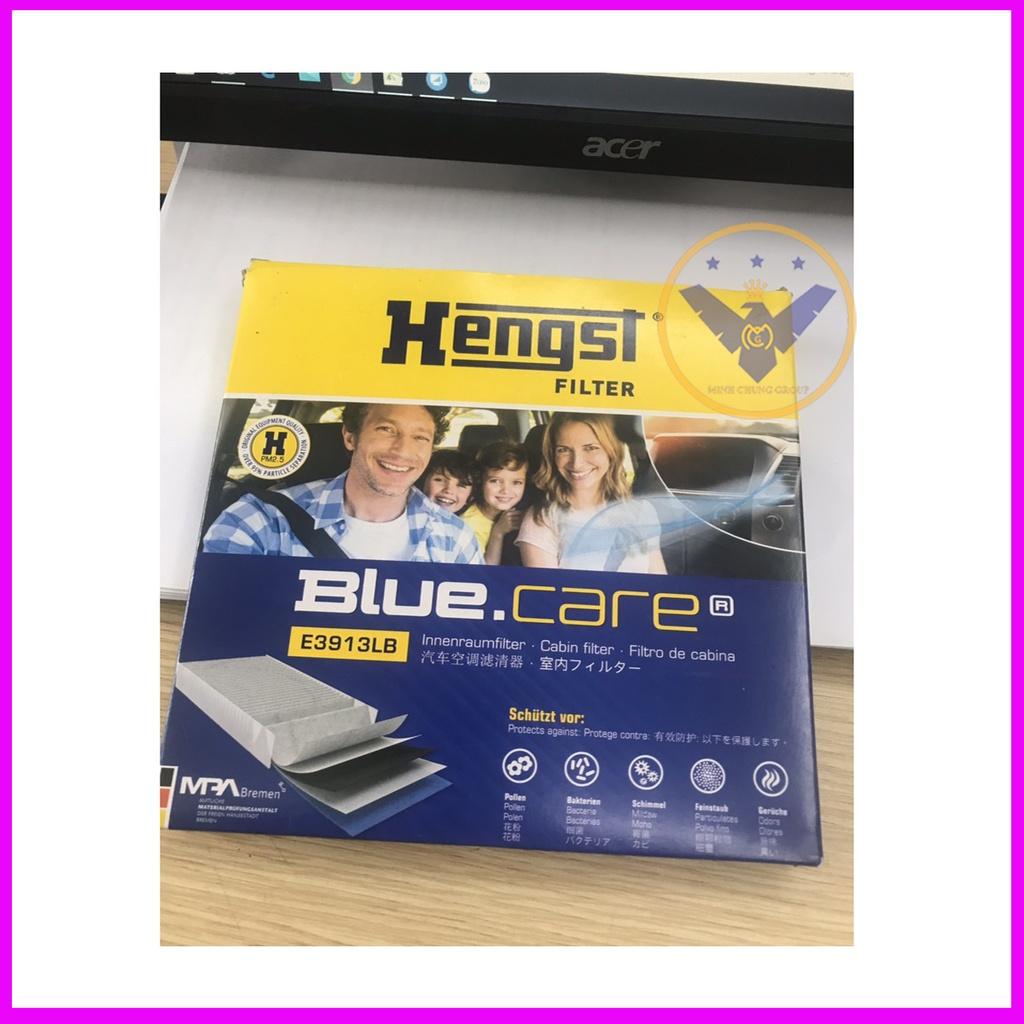 COMBO 2 Lọc gió điều hòa Hengst (Đức) Blue Care xe Attrage, Mirage và Xpander, XL7, Ertiga -E3913LB