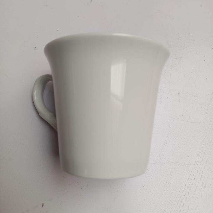 Cốc Sứ Miệng Loe Trắng Cao Cấp Dung Tích 250 ml