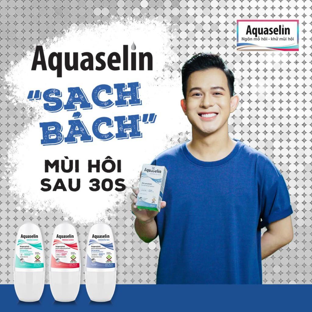 Lăn nách dành cho nam 50ml - Aquaselin - Mua 1 hộp 50ml tặng 1 hộp 20ml