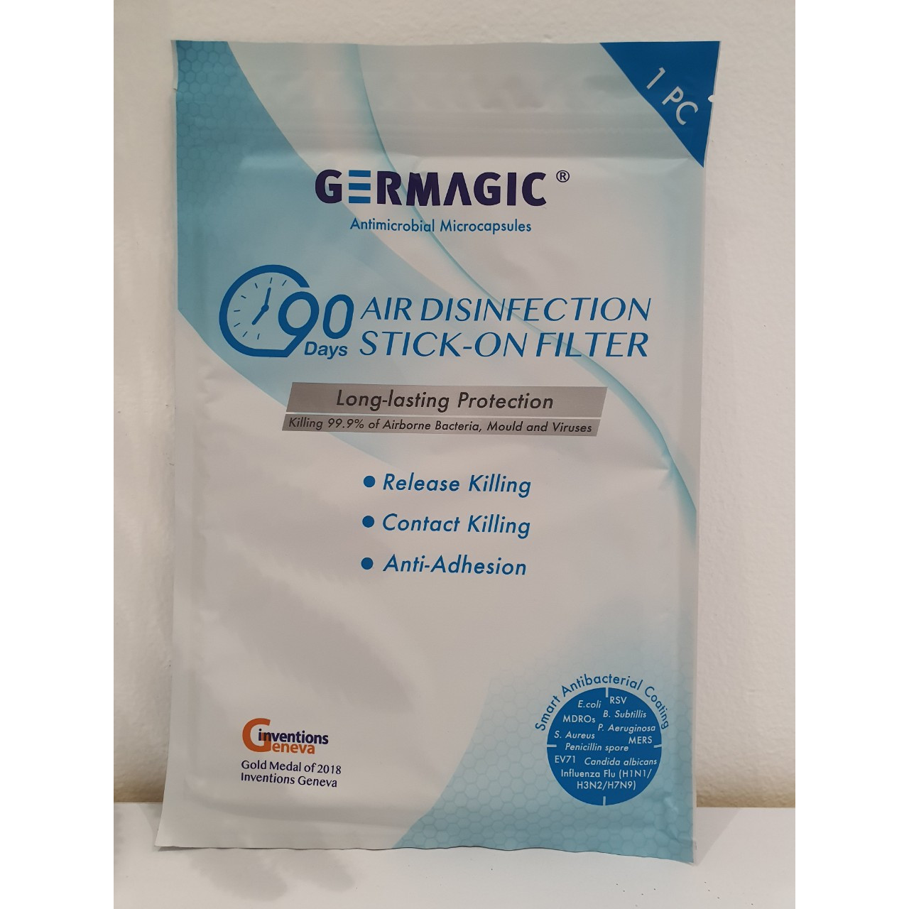 Giấy lọc diệt khuẩn đa năng Germagic - Tối ưu hiệu quả lên đến 90 ngày, diệt 99.9% virus, vi khuẩn và nấm mốc