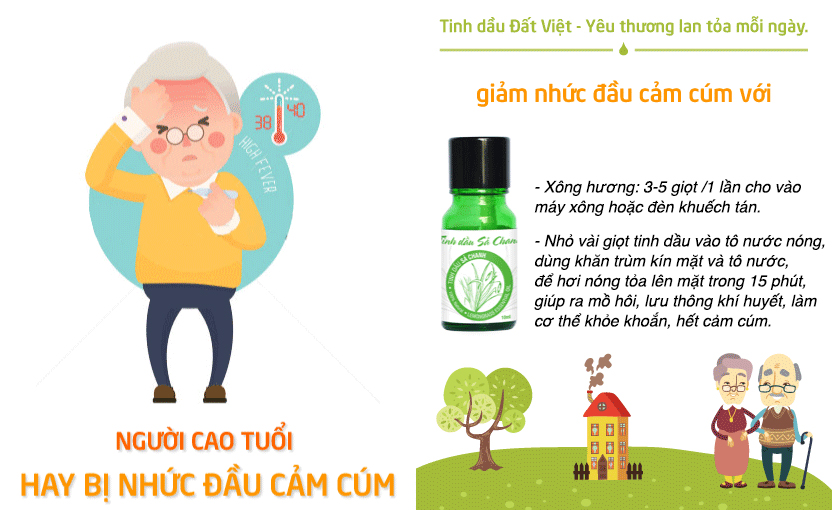 Combo Tinh Dầu Đất Việt: Đèn Và Sả Chanh 10ml (Phấn chấn tinh thần/ Ngủ ngon và sâu giấc)