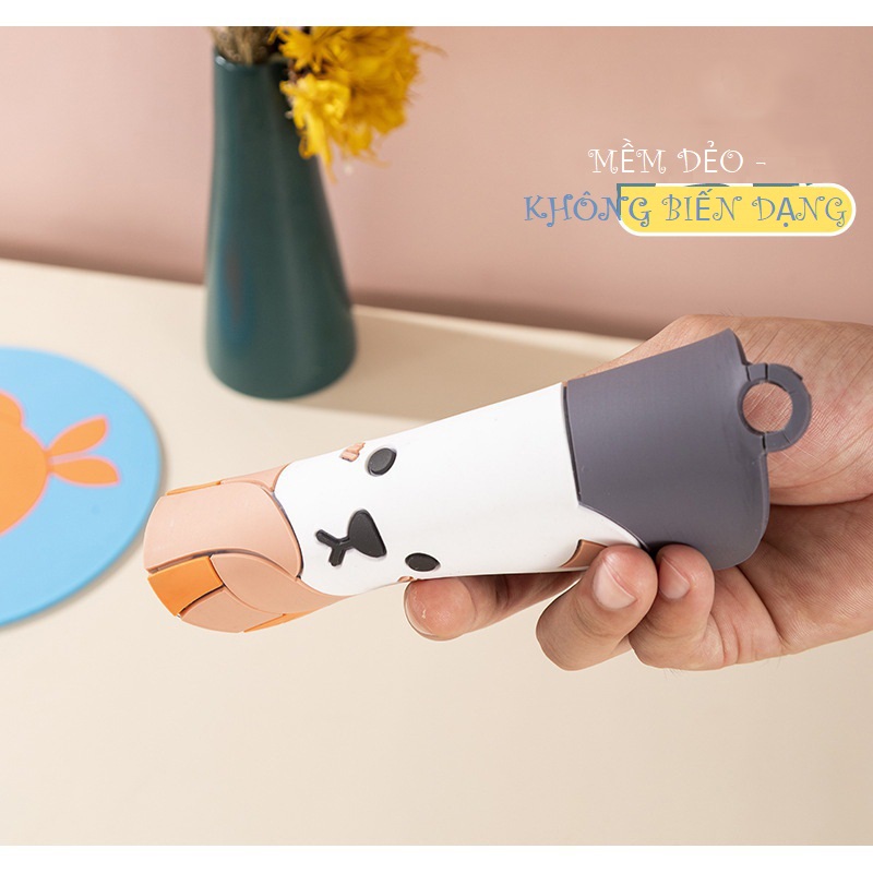 Miếng Lót Nồi Cách Nhiệt Hoạt Hình Dễ Thương Đa Dạng Màu Sắc