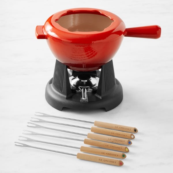 Bộ nồi ăn lẩu Le Creuset Fondue Set 2L hàng chính hãng