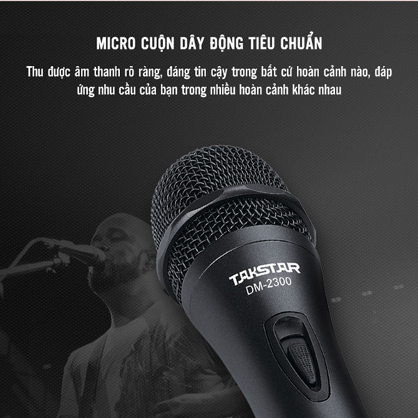 Loa xách tay TAKSTAR OPS-25 biểu diễn ngoài trời, hát Karaoke - Hàng chính hãng