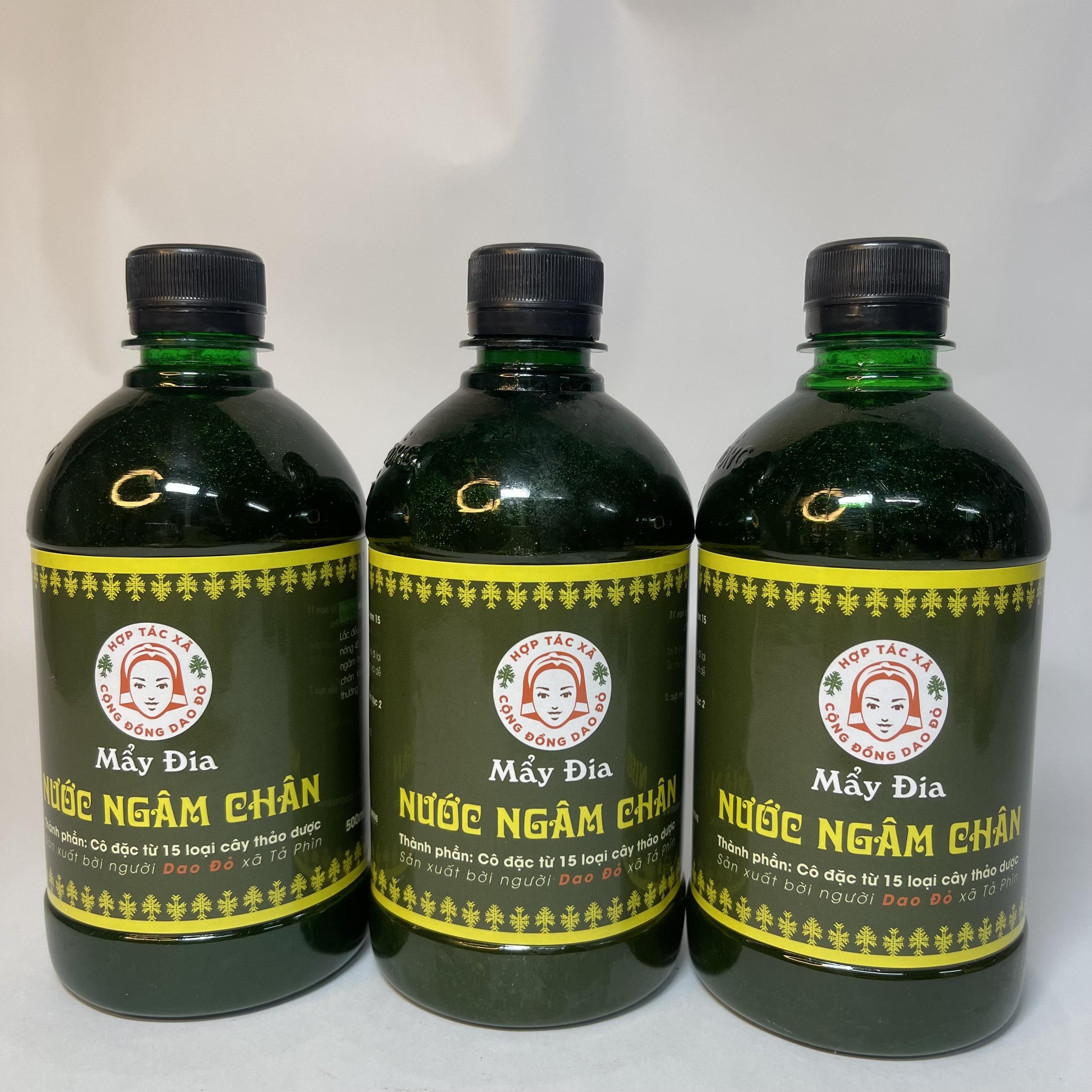 Combo 3 chai nước ngâm chân Dao Đỏ