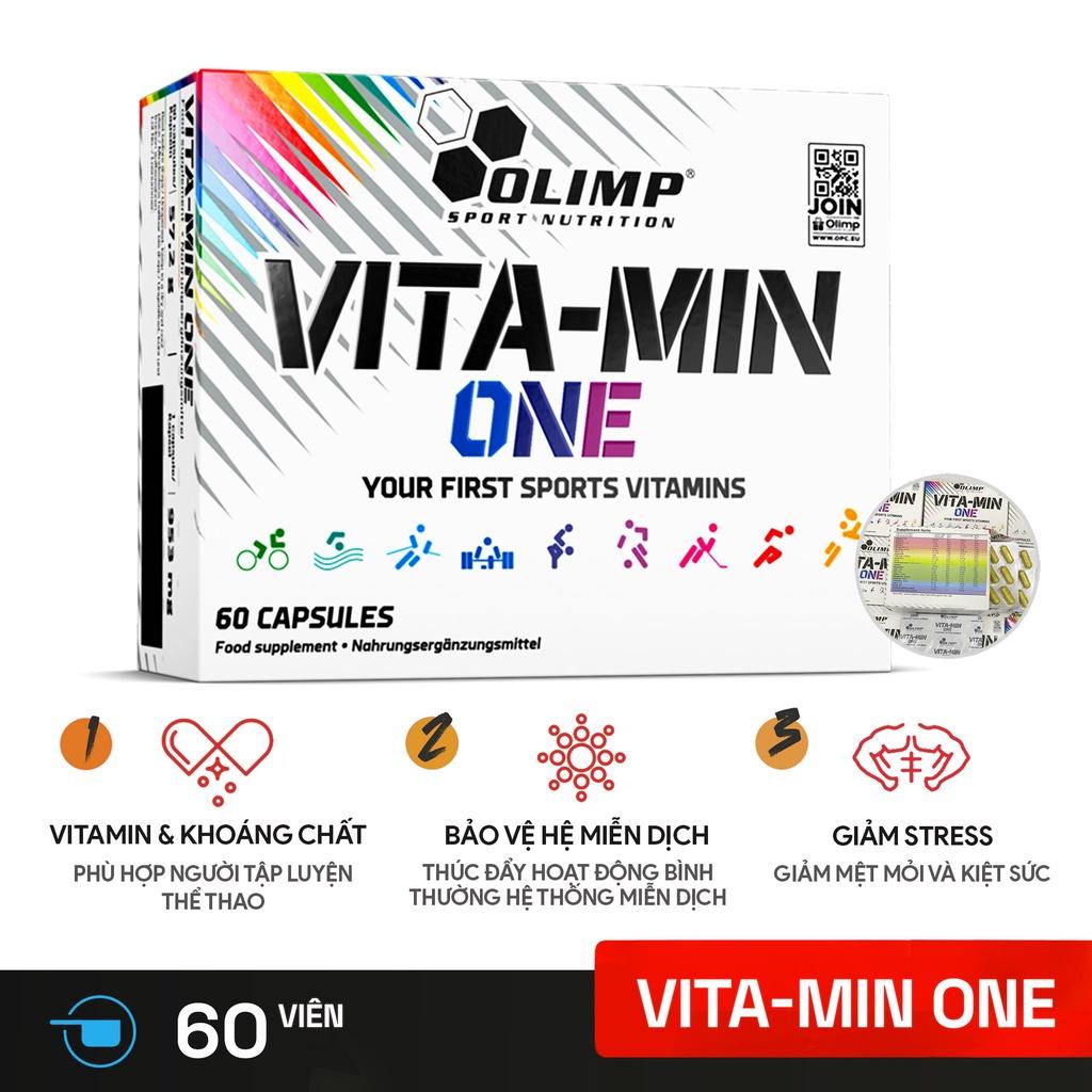 Vitamin One - MultiVitamin từ hãng Olimp Labs - Cung cấp các loại Vitamin và khoáng chất tổng hợp