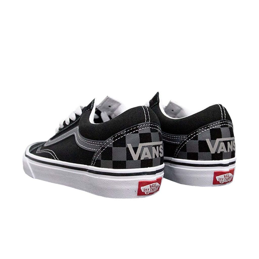 Giày Vans Old Skool Logo Check Black - VN0005UFCJI