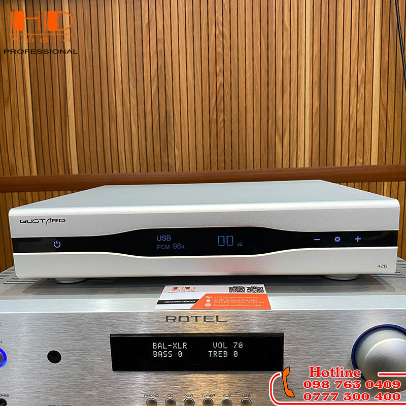 Giải mã DAC GUSTARD A26-Streamer & Renderer rất đáng trải nghiệm - HÀNG CHÍNH HÃNG