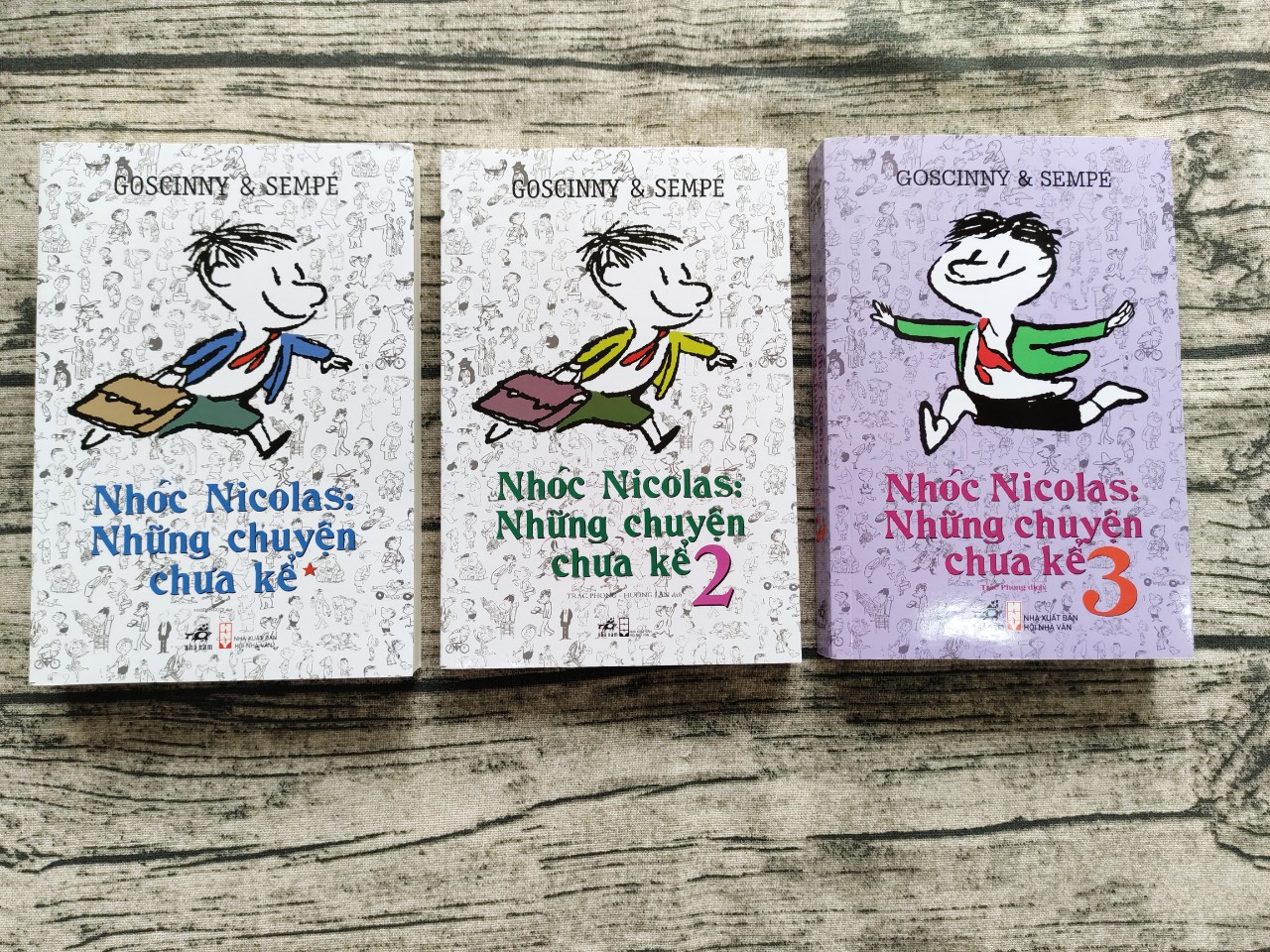 Combo 3 cuốn Nhóc Nicolas: Những Chuyện Chưa Kể