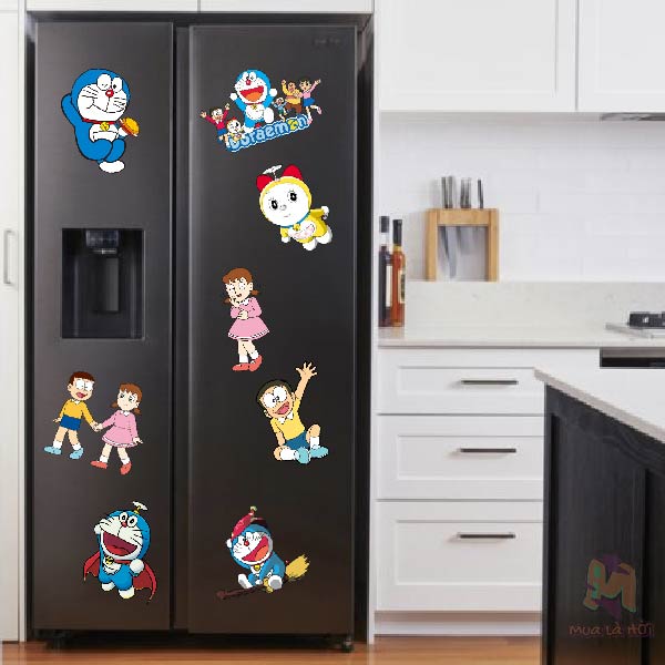 Miếng Dán Stickers In Hình Truyện Doraemon