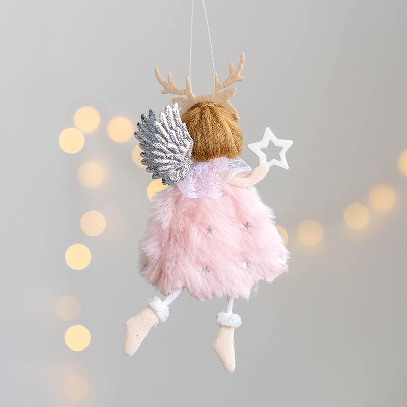 Búp Bê Thiên Thần Trang Trí Cây Thông Giáng Sinh Năm Mới