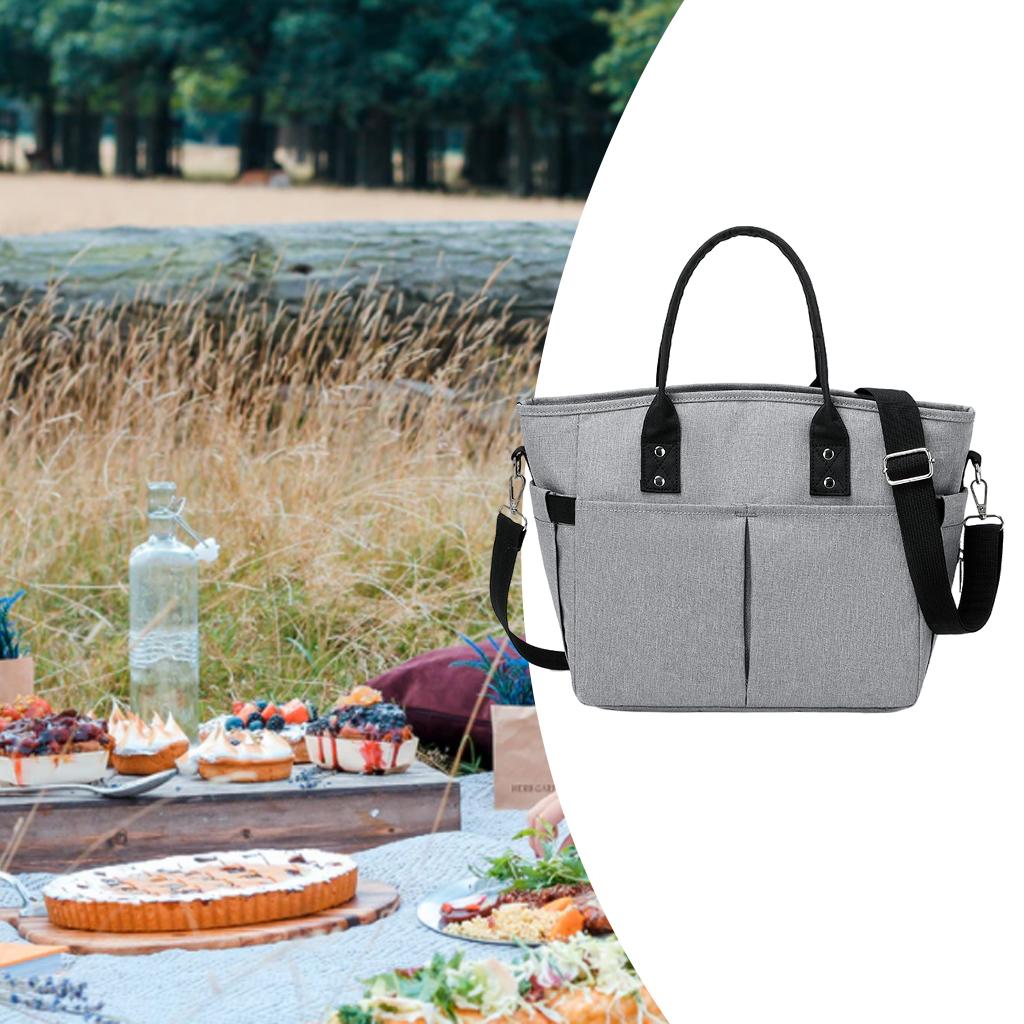 Colaxi Insulated Lunch Box Tote School Picnic Travel