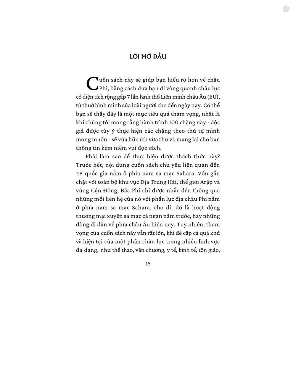 Châu Phi qua 100 câu hỏi - bản in 2024