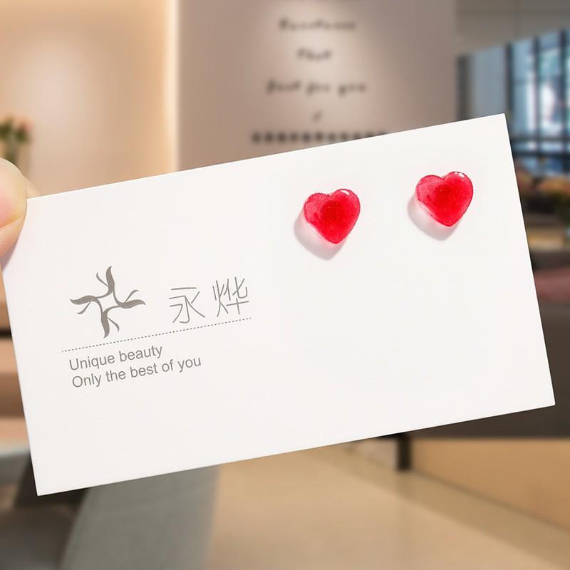 Khuyên Tai Nam Châm Hình Trái Tim