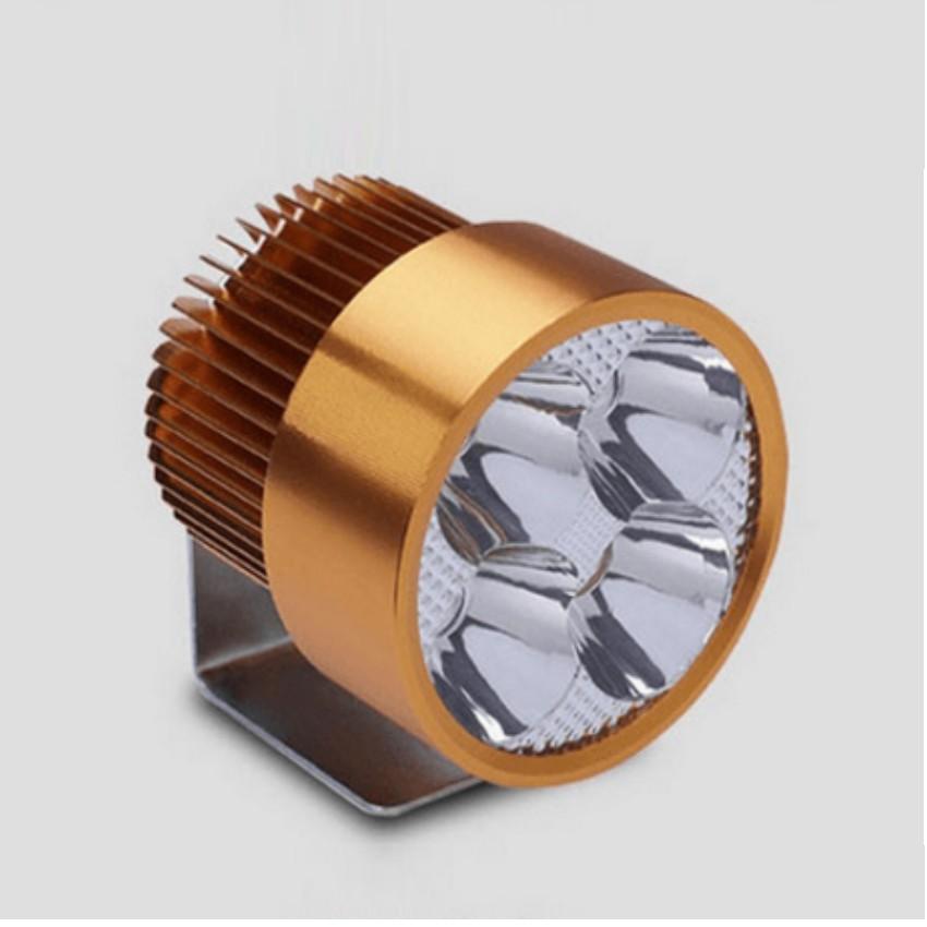 ️️ Đèn pha trợ sáng 4 LED dành cho xe mô tô, xe điện