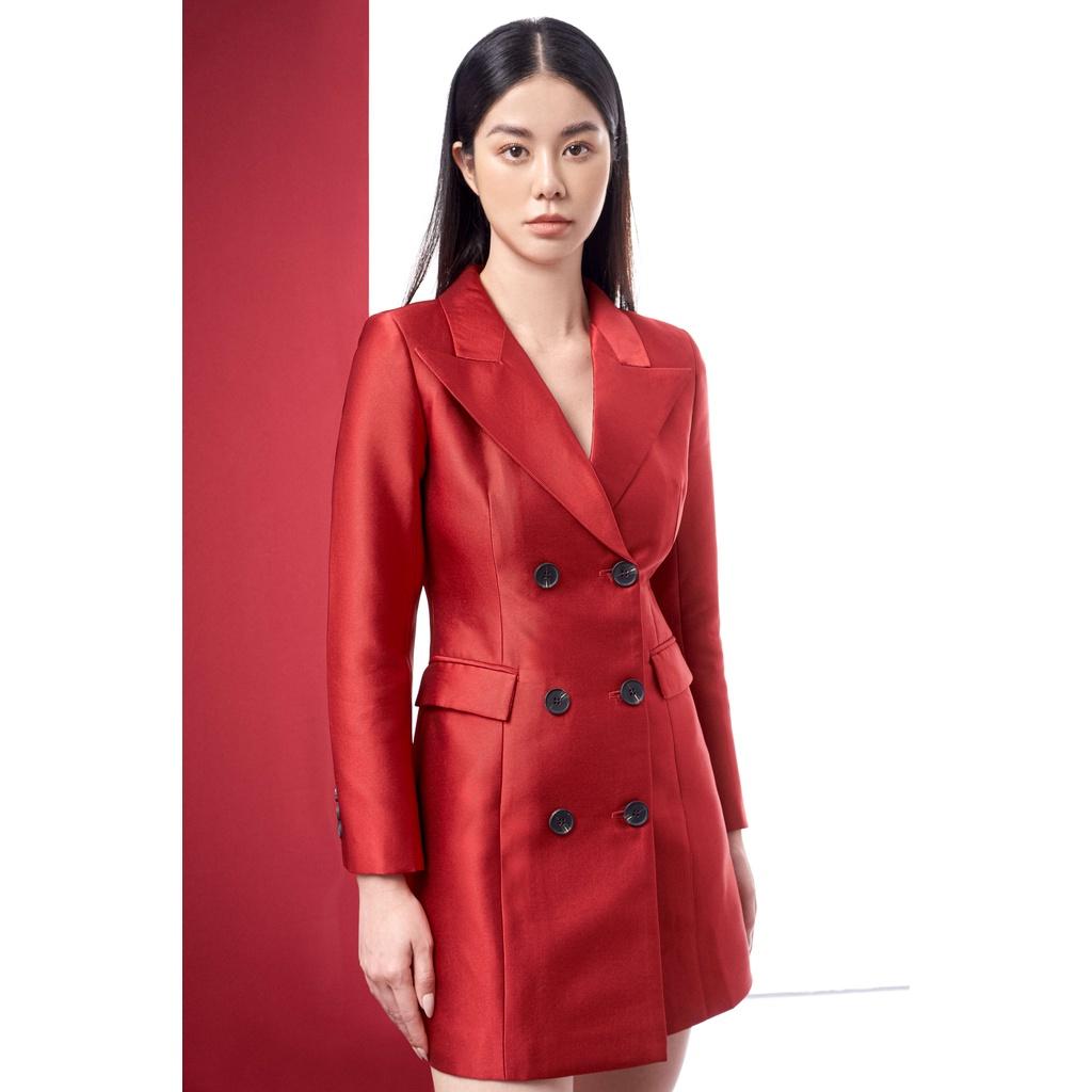 Váy Blazer Taffeta màu đỏ 2NDDATE BL025R