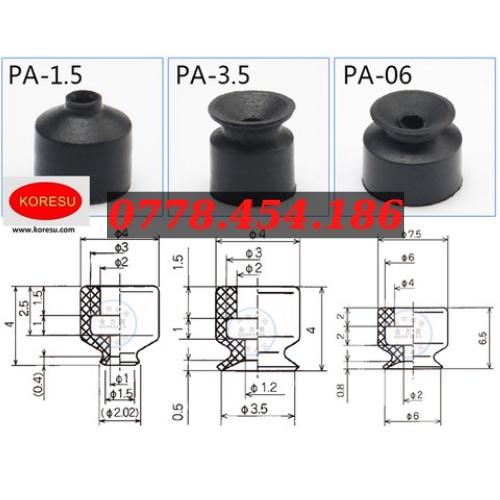 Núm Hút Cao Su Xuất Khẩu Mô Hình PA Dùng Cho Công Nghiệp