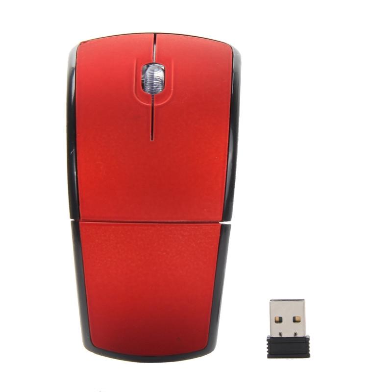 Chuột / chuột không dây có thể gập lại 2,4 GHz + Bộ thu USB 2.0 cho máy tính xách tay PC