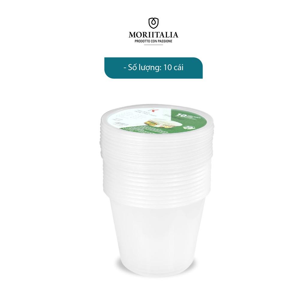 Hộp nhựa đựng thực phẩm Kokusai Lốc 10 cái an toàn tiện lợi HDK009805